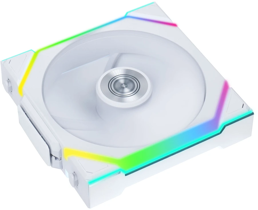 Lian Li UNI FAN SL Wireless ARGB PWM korpuso ventiliatorius, 3er-Pack su valdikliu- 120 mm, baltos spalvos
