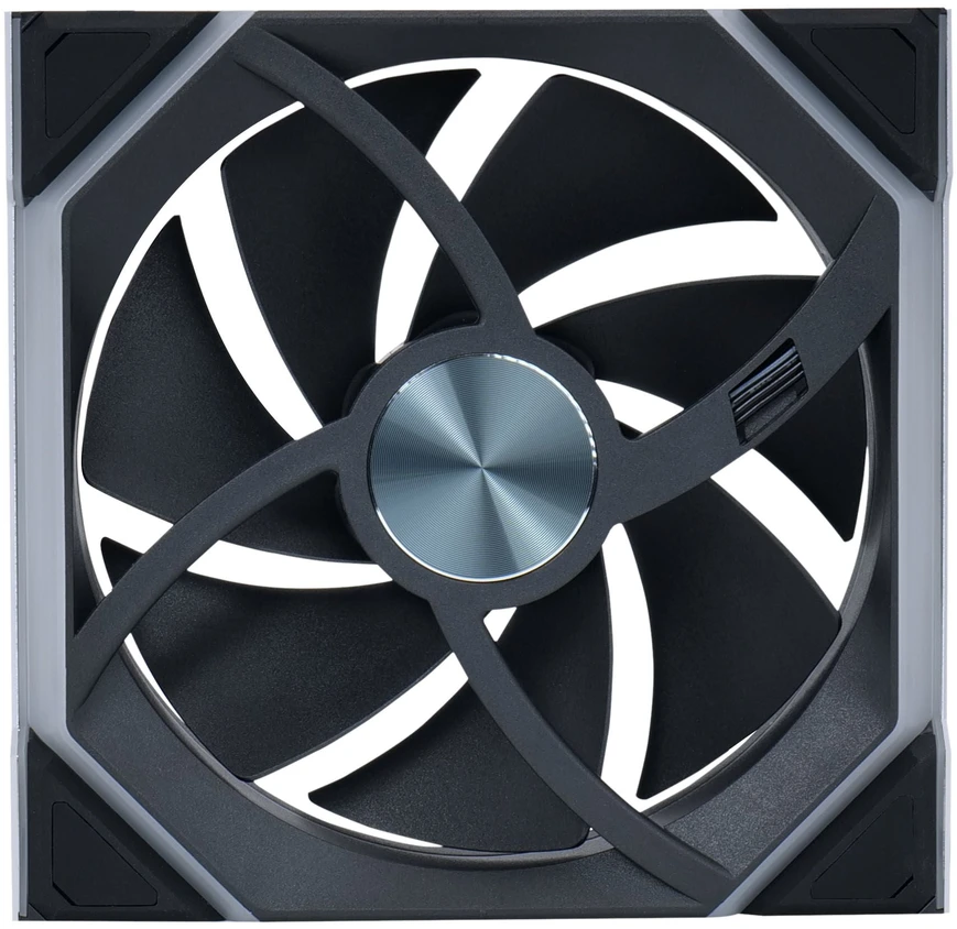 Lian Li UNI FAN SL belaidis ARGB PWM ventiliatorius, 3 vnt. pakuotė su valdikliu - 120 mm, juodas