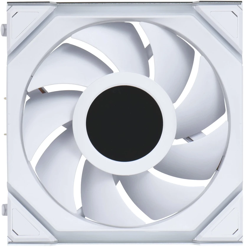 Lian Li UNI FAN SL Wireless LCD korpuso ventiliatorius, ARGB, PWM, 3er-Pack su valdikliu- 120 mm, baltos spalvos