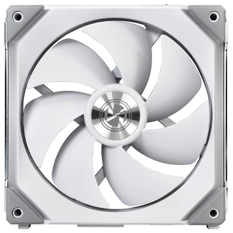 Lian Li UNI FAN SL140 ARGB PWM ventiliatorius, 2 pak. + valdiklis - 140mm, balta