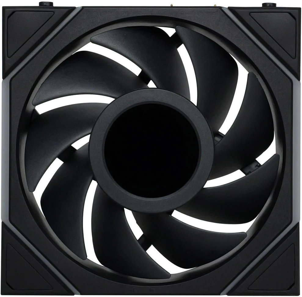 Lian Li UNI FAN TL Wireless LCD korpuso ventiliatorius, ARGB, PWM, 3er-Pack su valdikliu- 120 mm, juodos spalvos