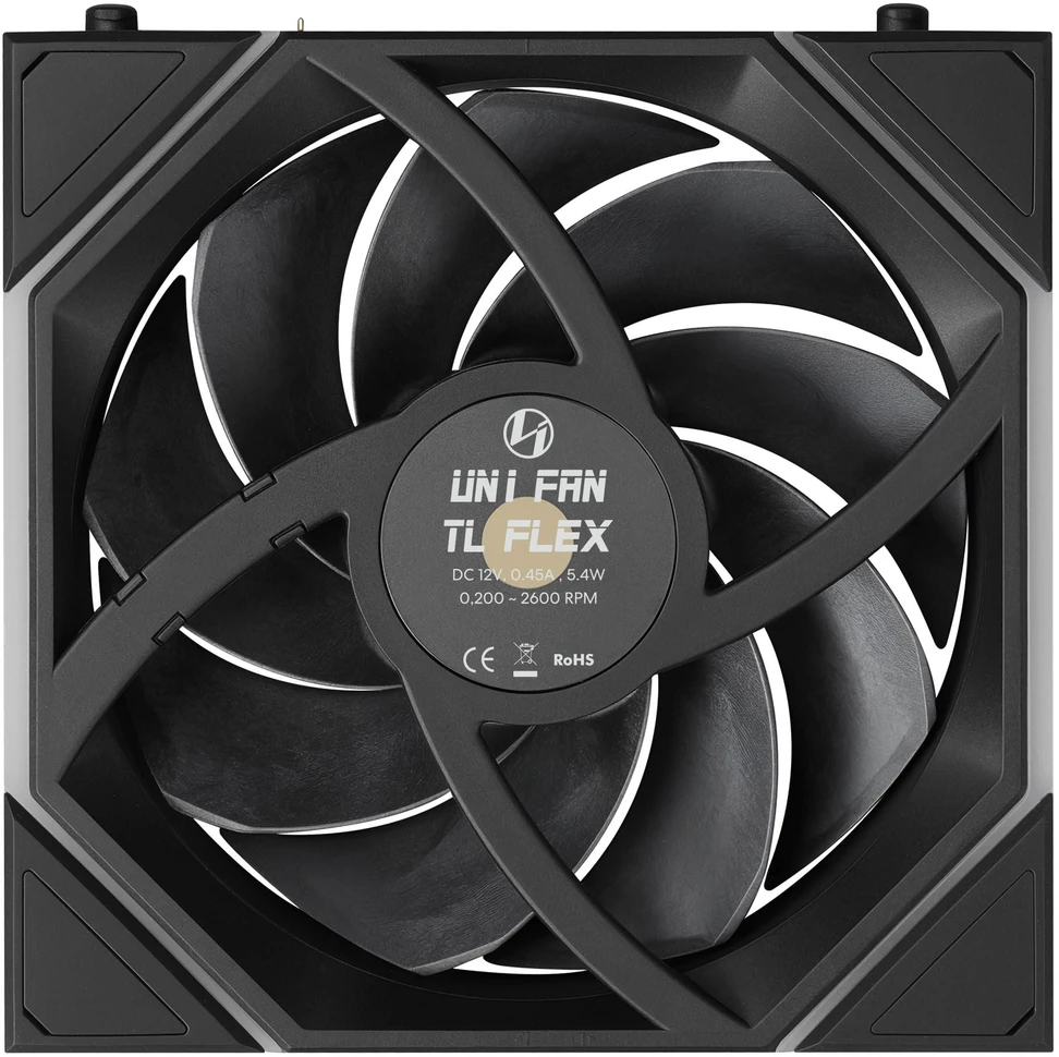 Wentylator Lian Li UNI FAN TL FLEX Wireless 120 juoda (12TL1F1B)