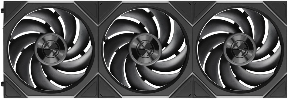 Lian Li ventiliatorius Uni Fan TL Flex Wireless ARGB PWM (rinkinys 3 vnt. 120 mm juodas (G9F.12TL1F3B.00)