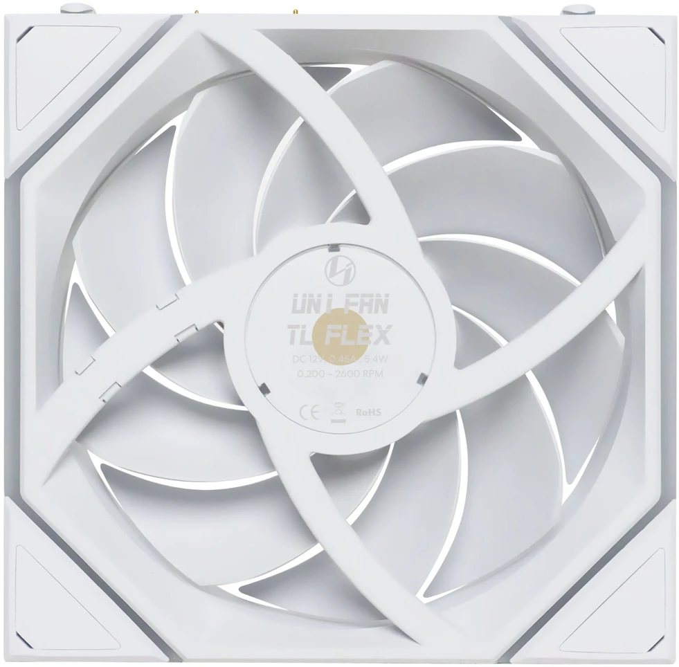 Lian Li Uni Fan TL Flex Wireless ARGB PWM 120 mm ventiliatorius Baltas (G9F.12TL1F1W.00)