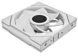 Lian Li UNI FAN TL LCD Wireless korpuso ventiliatorius, ARGB, PWM – Reverse Blade, 140mm, baltos spalvos