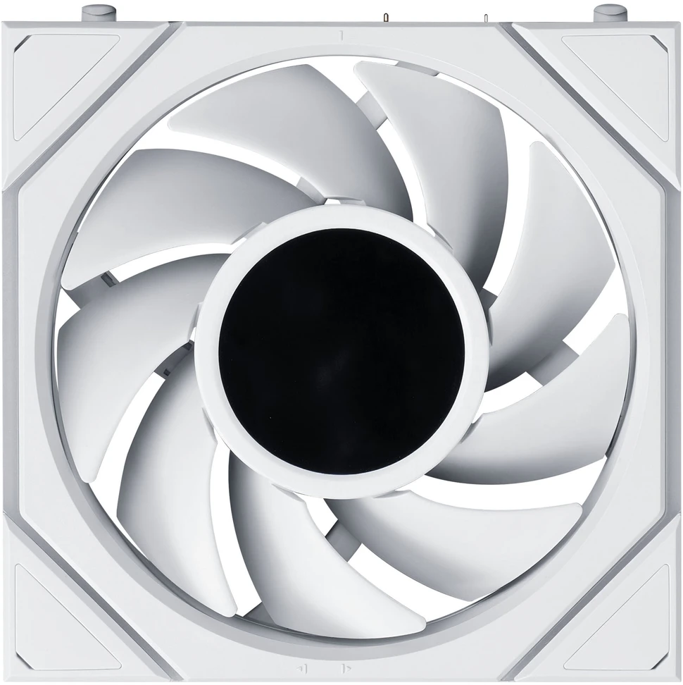 Lian Li UNI FAN TL120 LCD FLEX belaidis ARGB baltas | Korpuso ventiliatorius