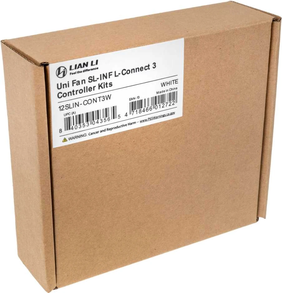 Lian Li UNI HUB SL-INF valdiklis, L-Connect 3 – baltos spalvos