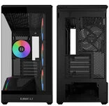 Lian Li VECTOR V100 MINI kompiuterio korpusas, Micro-ATX, grūdintas stiklas – Juodas