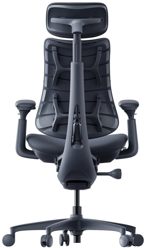 LiberNovo Omni 48 cm ergonominė kėdė (juoda)