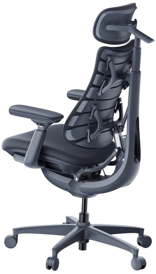 LiberNovo Omni 48 cm ergonominė kėdė (juoda)