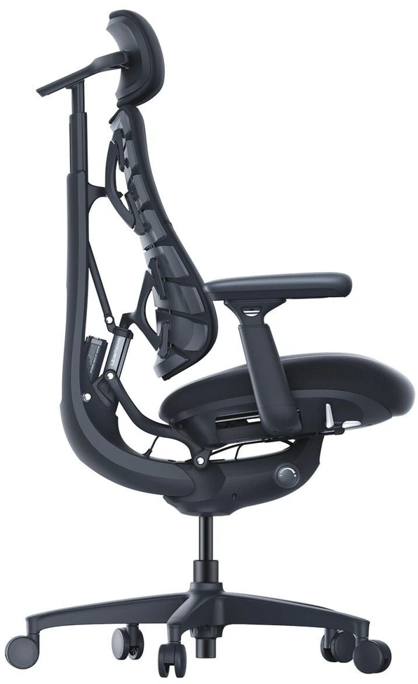 LiberNovo Omni 48 cm ergonominė kėdė (juoda)