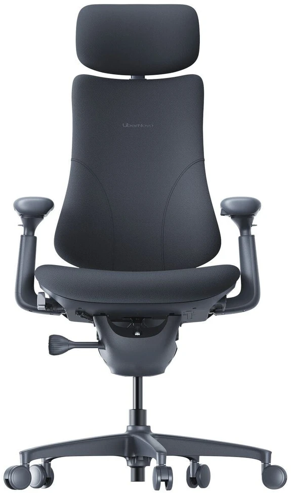 LiberNovo Omni 48 cm ergonominė kėdė (juoda)