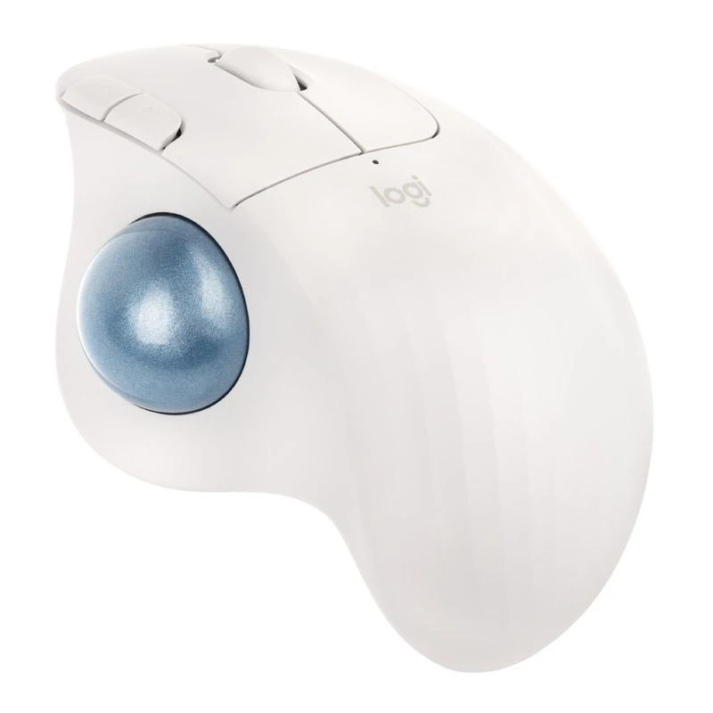 Logitech ERGO M575 Belaidė Trackball pelė, baltos spalvos