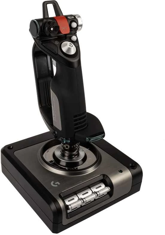 Logitech X52 Pro Flight Control System Skraidymo simuliatorius