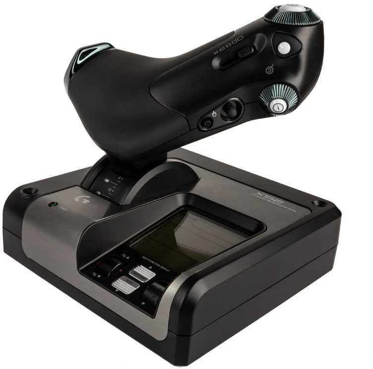 Logitech X52 Pro Flight Control System Skraidymo simuliatorius