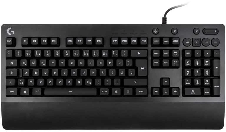 Žaidimų Klaviatūra Logitech G213 Prodigy RGB, DE išdėstymas