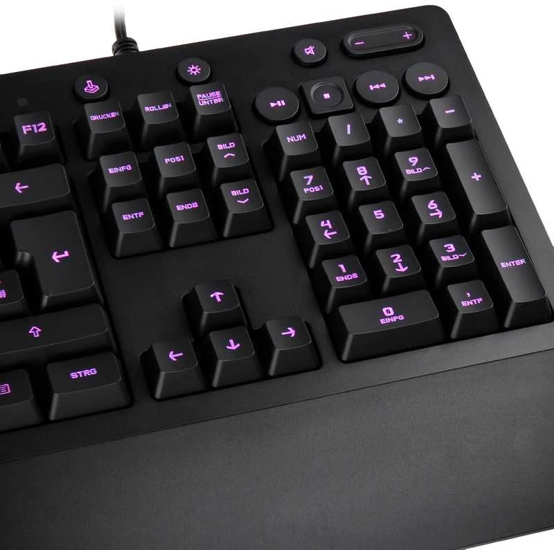 Žaidimų Klaviatūra Logitech G213 Prodigy RGB, DE išdėstymas