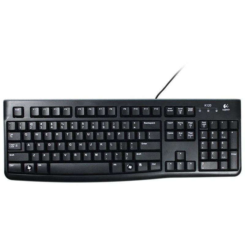 Logitech klaviatūra K120 su laidu, DE išdėstymas