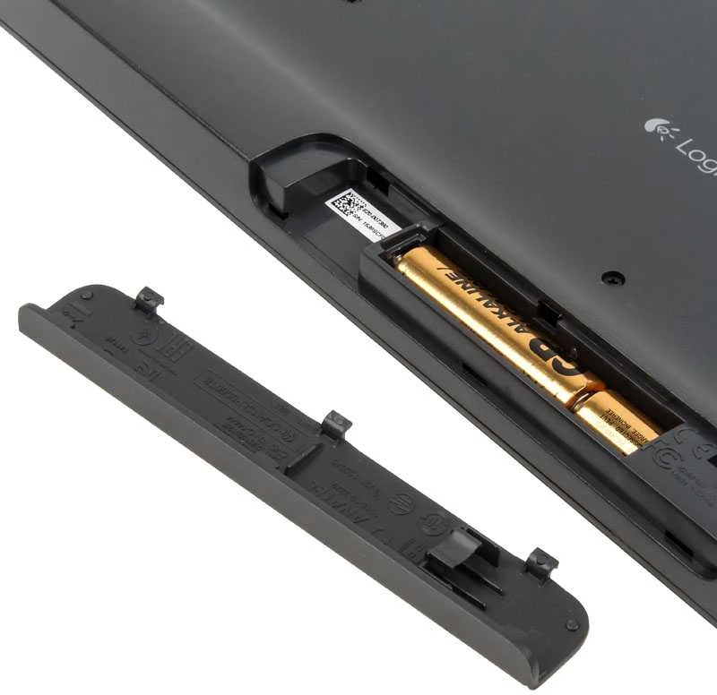 Belaidė klaviatūra Logitech K400 Plus su jutikliniu kilimėliu, DE išdėstymas, Juoda