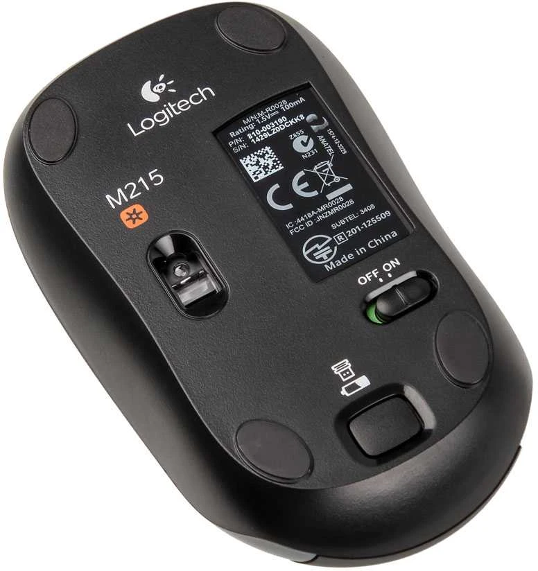 Logitech MK330 klaviatūra Radijo dažnio belaidė QWERTZ Vokiečių Juoda