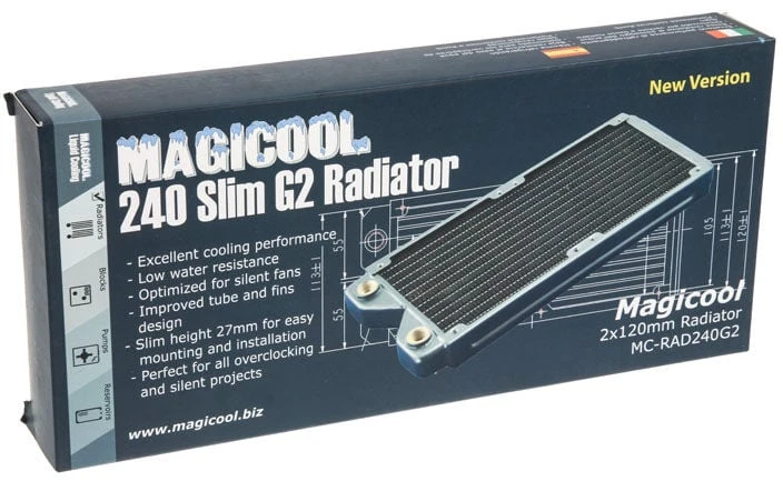Magicool G2 Slim Radiator 16 FPI – 240mm
