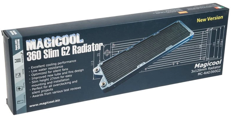 Magicool G2 Slim Radiator 16 FPI – 360mm