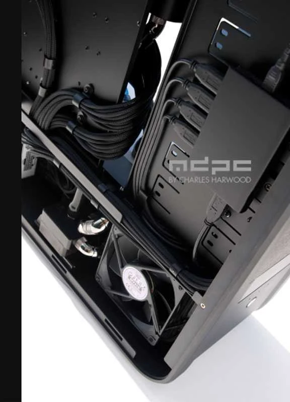 MDPC-X Cable-Management-Clip Small - juodas