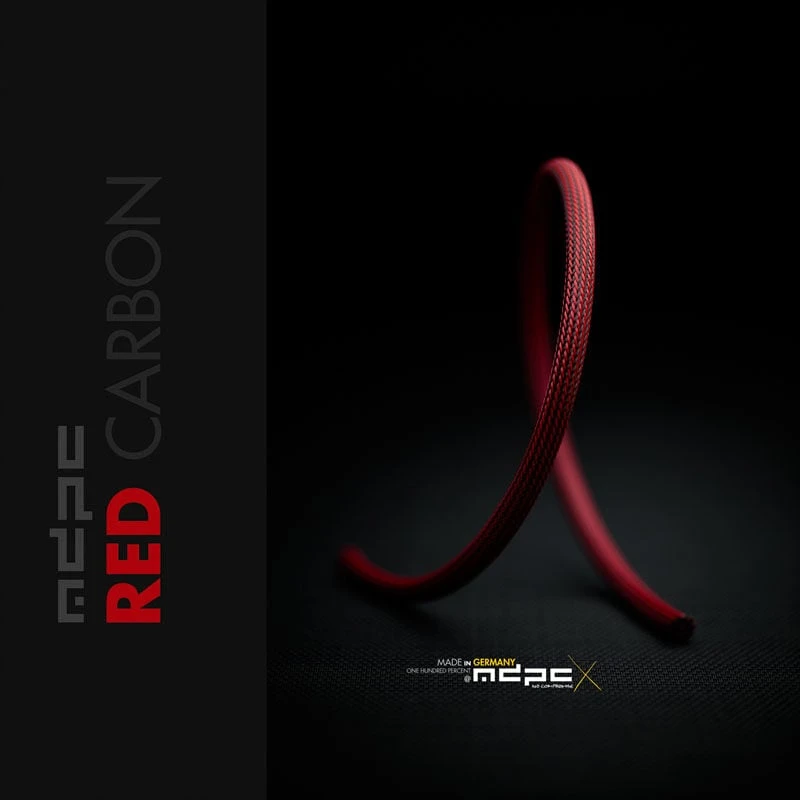MDPC-X Sleeve Medium - Raudona Carbon, 1m