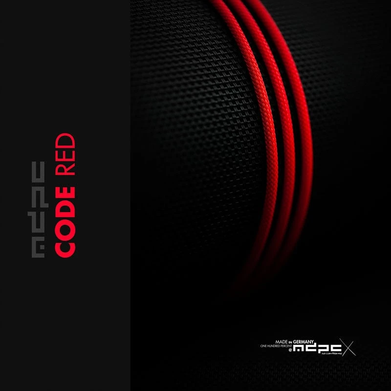 MDPC-X Sleeve XTC - Code-Raudona, 1m