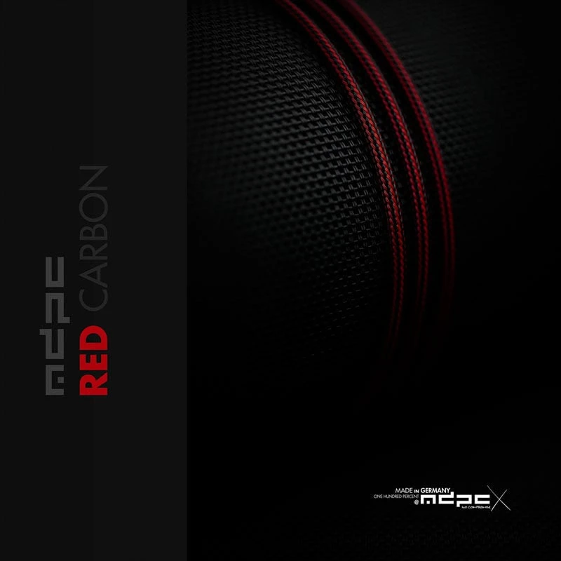 MDPC-X Sleeve XTC - Raudona Carbon, 1m