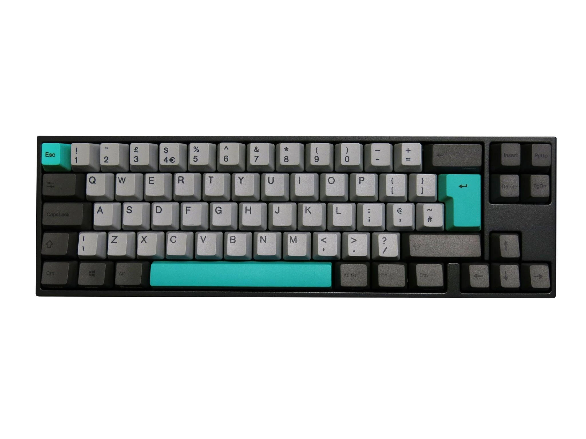 Mechaninė klaviatūra Ducky MIYA Pro Moonlight TKL, PBT, MX Mėlyna, DE išdėstymas