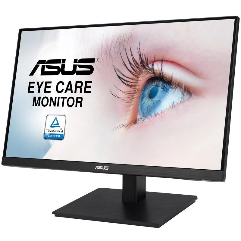 ASUS 23.8? 1080P MONITORIUS (VA24EQSB) – FULL HD, IPS, 75HZ, VIDUOTI GARSIAKARIAUSIAI, AKIŲ PRIEŽIŪRA, ŽEMAS Mėlyno ŠVIESA, BE BIRGOJIMO, MONTAVIMAS VESA, AUKŠČIO REGULIAVIMAS, BE RĖMŲ, EKRANAS, USB TRANSPORTAS, HDMI, VGA