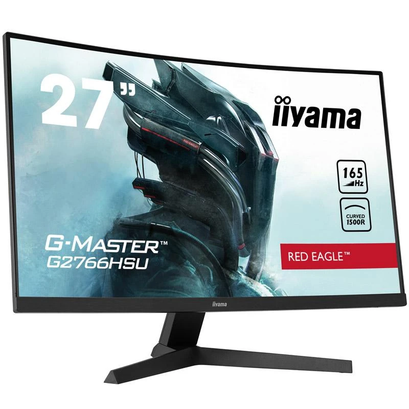 Monitorius IIYAMA G2766HSU-B1 27 colių ETE VA FHD Curved Gaming 1500R 16:9 3000:1 250cd/m2 1ms 2xHDMI