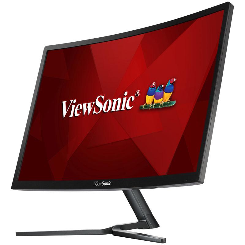 Monitorius VIEWSONIC VX2458-c-mhd (24", TFT, FullHD 1920x1080, DisplayPort, HDMI, juodos spalvos)
