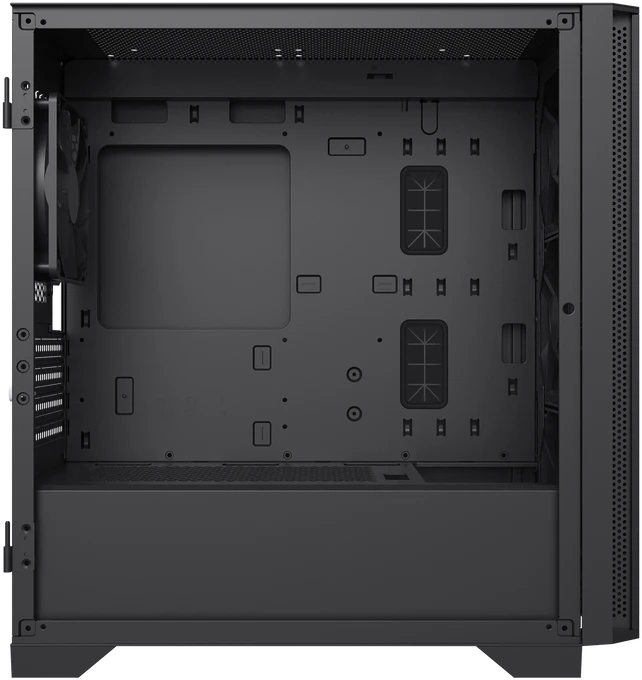 „Montech AIR 100 LITE“ kompiuterio korpusas, vidutinio dydžio bokštas, „Micro-ATX“, grūdintas stiklas – Juodas
