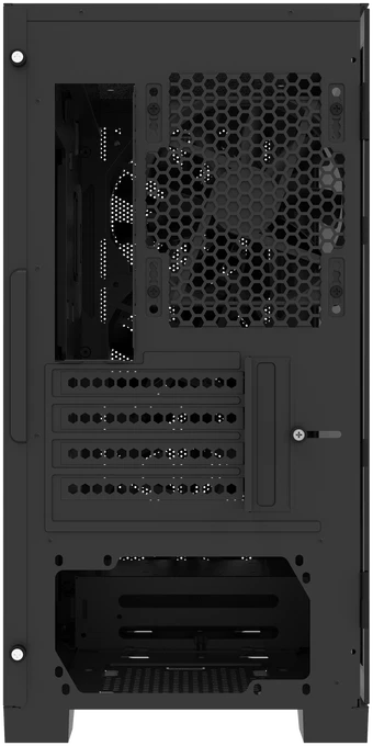 „Montech AIR 100 LITE“ kompiuterio korpusas, vidutinio dydžio bokštas, „Micro-ATX“, grūdintas stiklas – Juodas