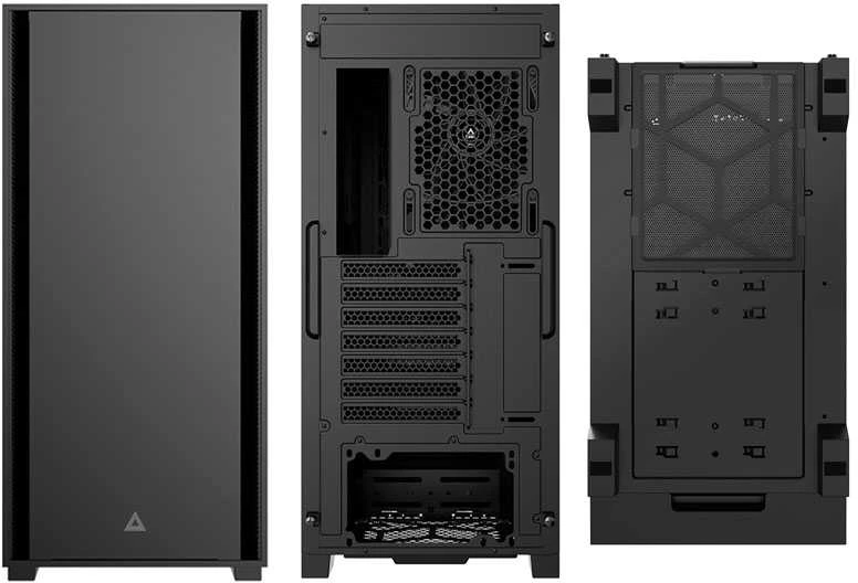 Montech AIR 1000 Silent, Mid Tower – Juodas