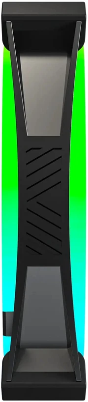 „Montech AX120 PRO PWM“ ventiliatorius, ARGB®, 3 vnt. pakuotėje, 120 mm, juodas