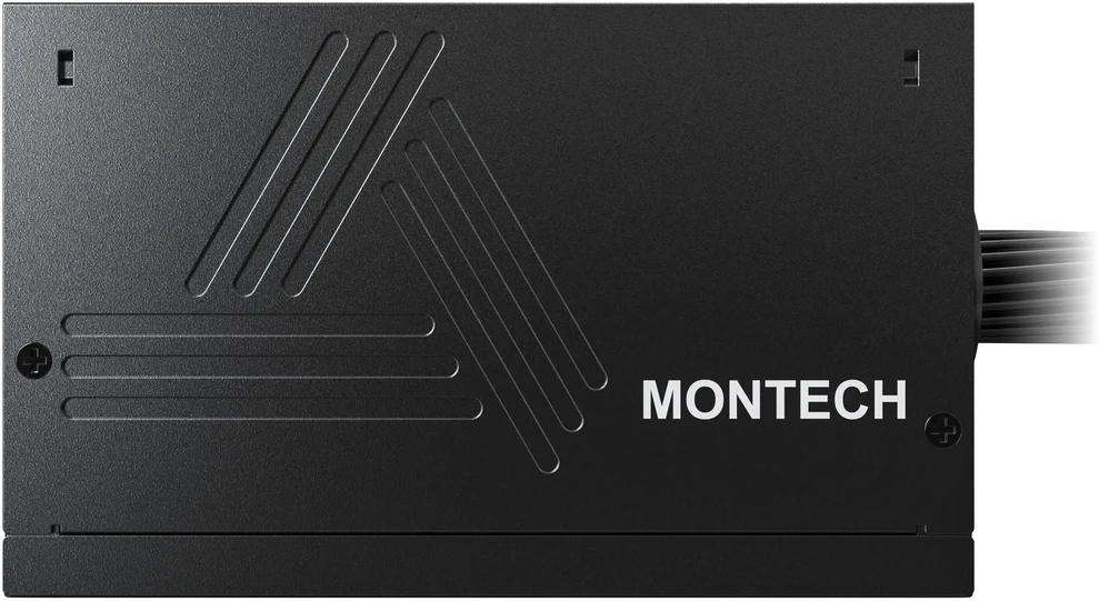 „Montech BETA 2 80 PLUS Bronze“ maitinimo šaltinis, ATX 3.1 × 750 W, juodas