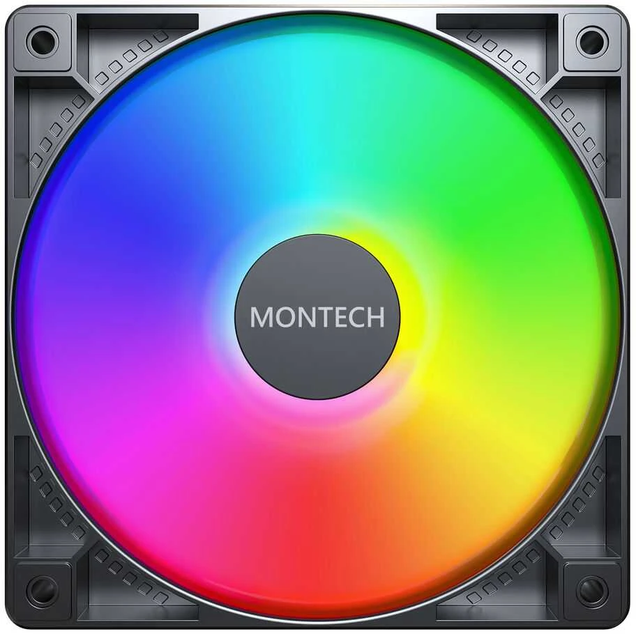Montech GF120 ventiliatorius su ARGB apšvietimu