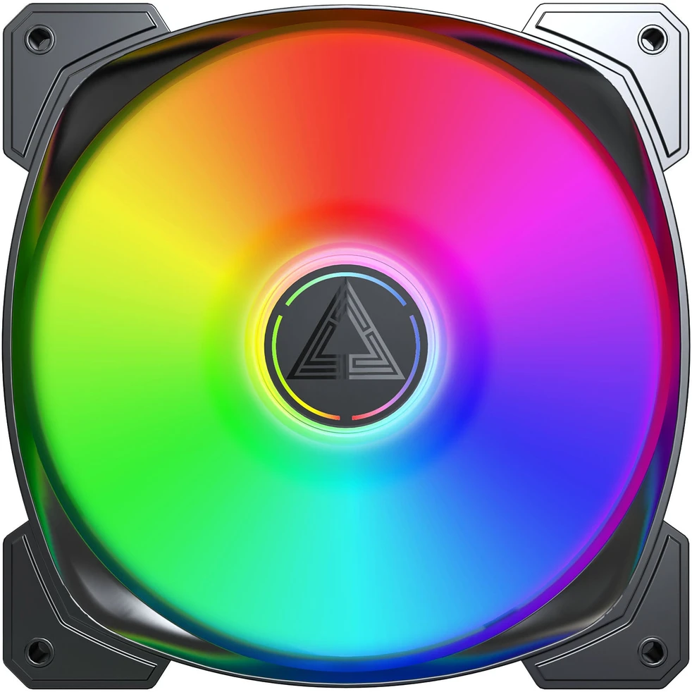 Montech HP140 PWM ARGB korpuso ventiliatorius – 140mm, juodos spalvos