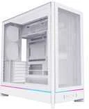 Montech HS01 PC-kompiuterio korpusas, Midi-Tower, ATX, aRGB, Tempered Glass – baltos spalvos