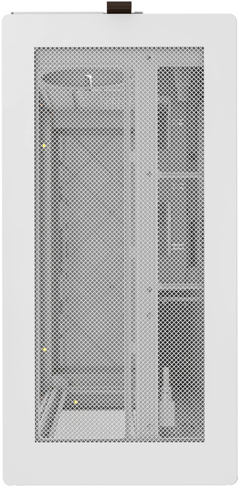 Montech HS01 PC-kompiuterio korpusas, Midi-Tower, ATX, aRGB, Tempered Glass – baltos spalvos