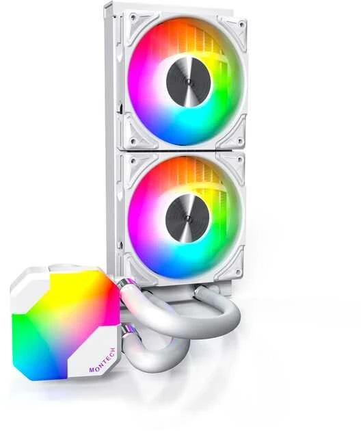 Montech Hyper Flow 240mm aušinimas su ARGB ventiliatoriais