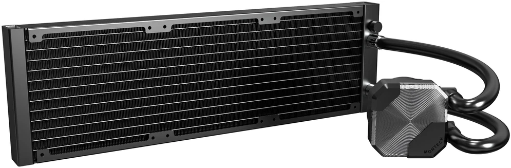 Vanduo Cooling Montech HyperFlow Silent AiO - 360mm, juodas