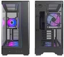 „Montech KING 45 PRO“ kompiuterio korpusas, vidutinio dydžio bokštas, ATX, grūdintas stiklas, RGB ir juodas