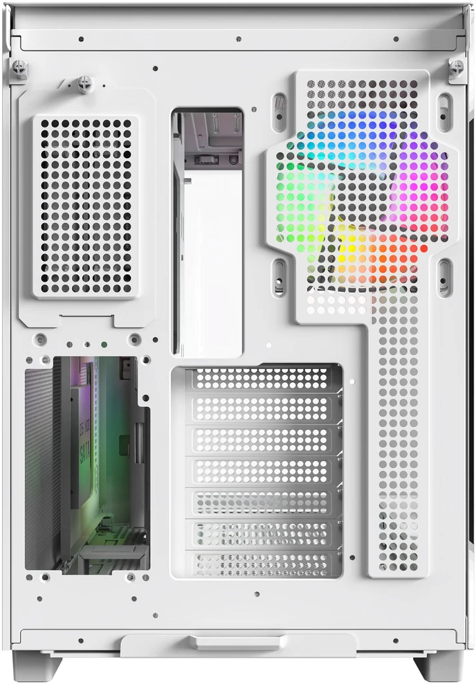 Montech KING 65 PRO PC-kompiuterio korpusas, Midi-Tower, ATX, ARGB, Tempered Glass -baltos spalvos