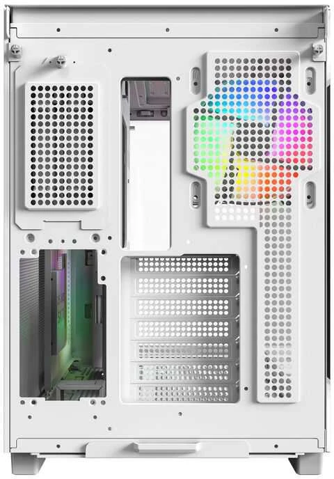 Montech KING 65 PRO PC-kompiuterio korpusas, Midi-Tower, ATX, ARGB, Tempered Glass -baltos spalvos