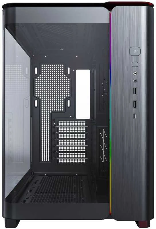 Montech KING 95 Midi-Tower, Tempered Glass, ARGB - juodos spalvos