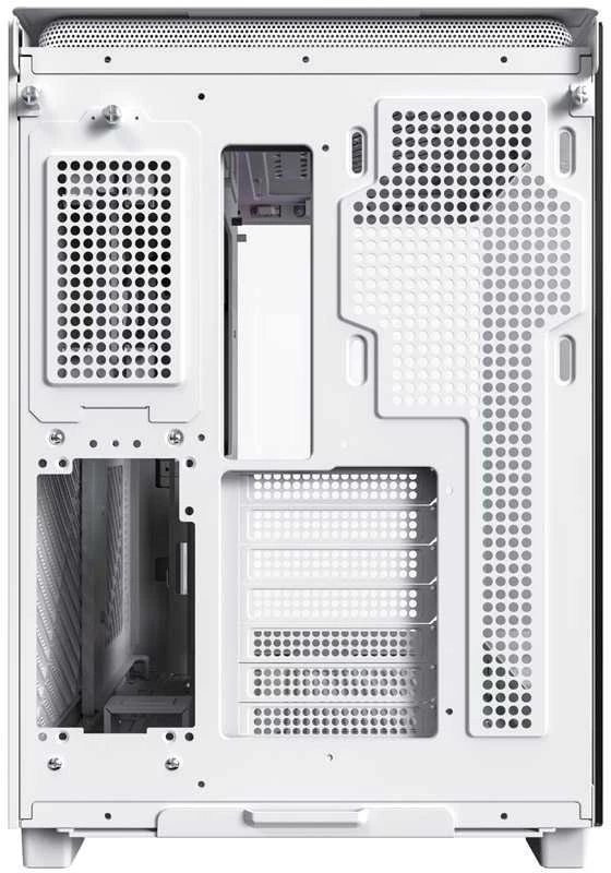 „Montech KING 95 Midi-Tower“, grūdinto stiklo, ARGB – baltos spalvos